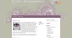 Desktop Screenshot of fluteface.com
